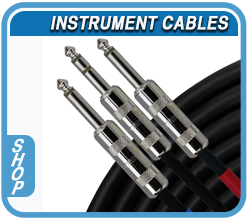 shop instrument guitar cables.